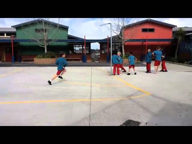 PE - Learning to use a baton