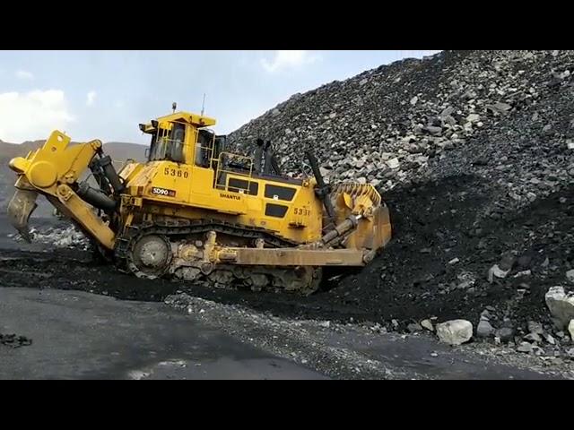 SHANTUI BULLDOZER SD90 WORKS IN MINERAL CONDITION