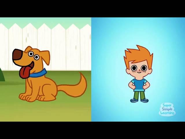 Wag Your Tail   Animal Action Verb Song   Super Simple Songs