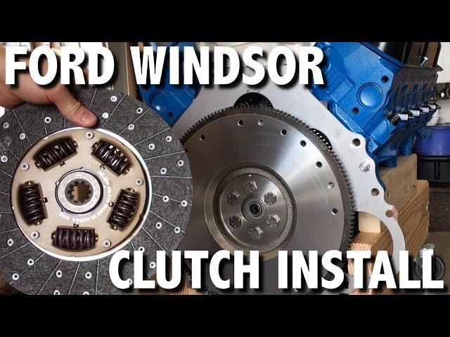 Ford windsor 302/351/5.0 clutch and T5 transmission installation time lapse