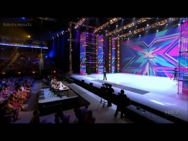 The X Factor USA  2012 - Jeffery Gutt's audition - Hallelujah