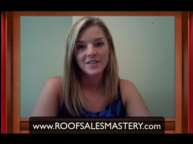 Roof Sales Mastery - Breaking down your goal into an ACTION Plan