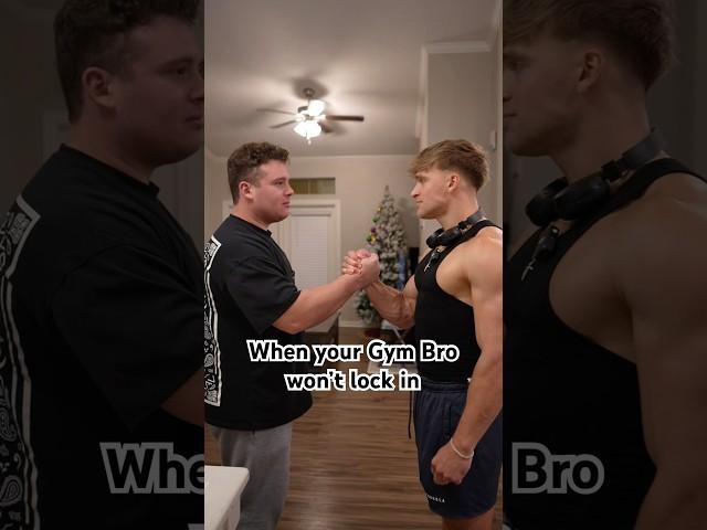 Gym Bros keep each other locked in #youtubeshorts #youtubeviral #fitness #skits #gymbro