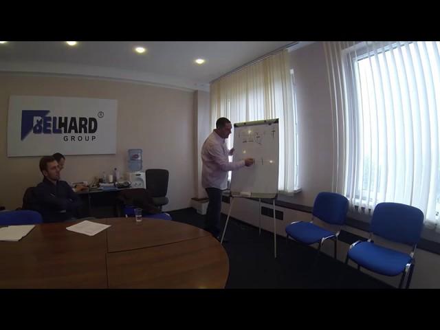 Aleksandr Filimonov Provides BelHard Sales Training in Belarus Day One