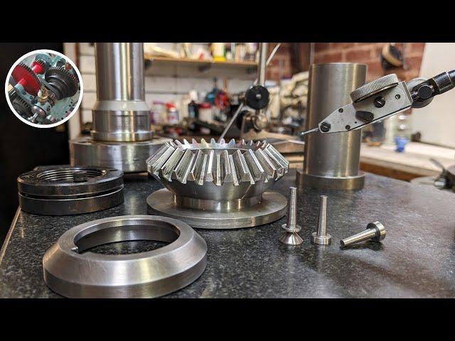 Measuring Bevel Gears - Adcock & Shipley milling machine restoration (part 5)