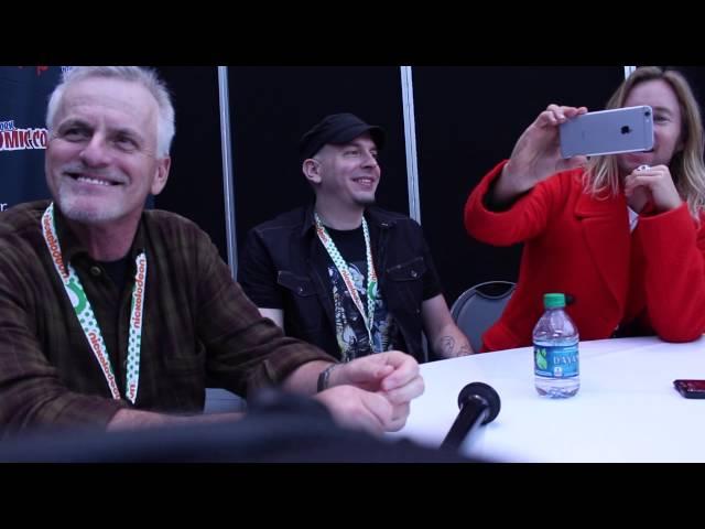 Teenage Mutant Ninja Turtles Rob Paulsen, Greg Cipes & Brandon Auman NYCC 2015 Interview