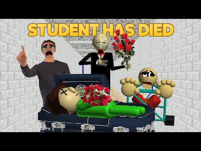 Who Murdered? | Student Has Dies [Baldi's Basics Mod]