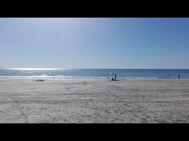 The beautiful beach of Tyre city , south Lebanon