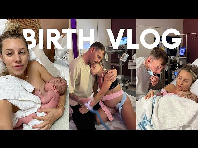 BIRTH VLOG | Positive Labour & Delivery of Our Second Baby!