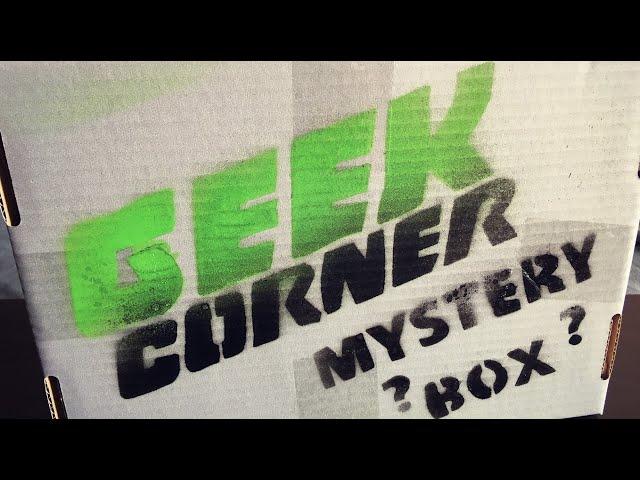 Geek Corner Mystery Box Unboxing/Bontás