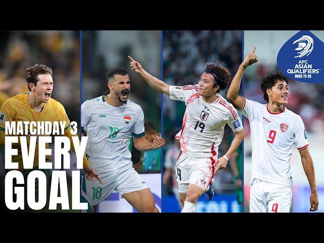 Marhoon's incredible free-kick and more | Every Goal – Matchday 3 | AFC Asian Qualifiers™ Road to 26