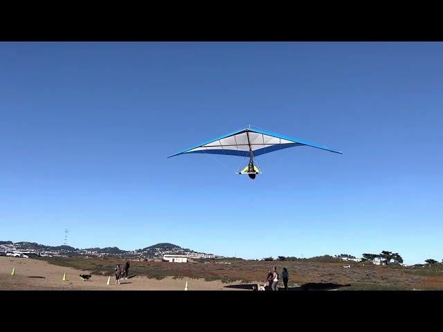 Demented Hang Glider Pilot!