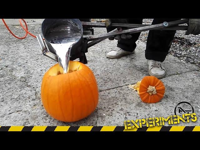 EXPERIMENT - How To Carve Out A Pumpkin In Seconds