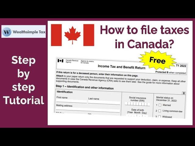 How to file taxes in Canada for FREE? How to maximize refund? Wealthsimple Tax step-by-step tutorial