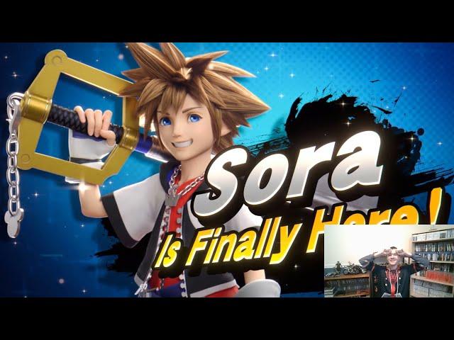Sora is Finally Here! - Reaction    #Soraforsmash