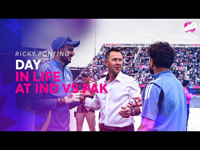 A day in Ricky Ponting's life | IND v PAK | T20WC 2024