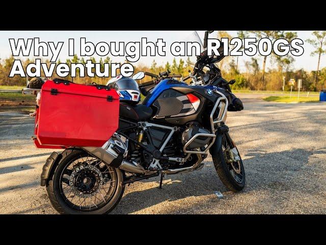 Why I bought an R1250GS instead of an R1300GS?