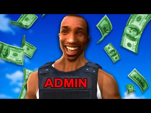 Buying HEAD Admin on a Pay-To-Win GTA Server