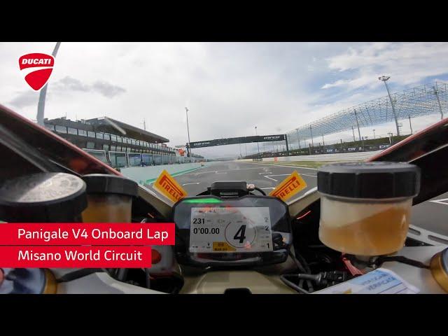 Luca Salvadori's onboard lap at Misano World Circuit with Ducati Panigale V4 2022