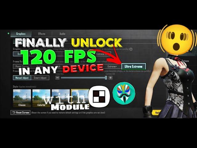 FINALLY UNLOCK 120FPS | convert any phone into a GAMING PHONE | increase performance in all games