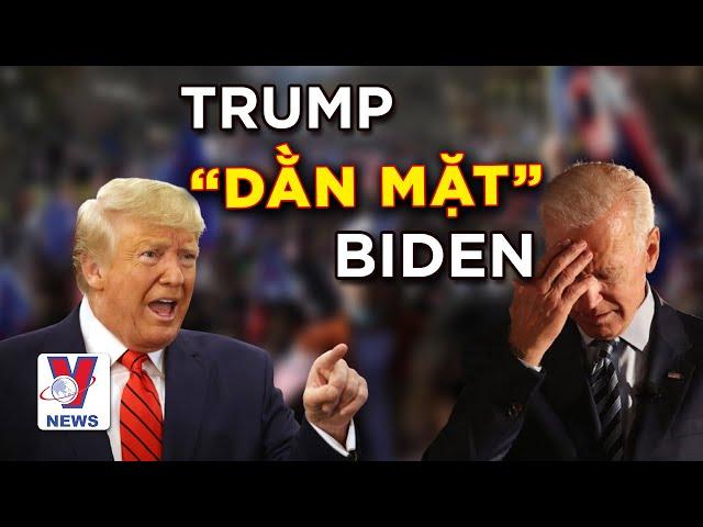 Giận dữ, ông Trump “dằn mặt” ông Biden - VNEWS