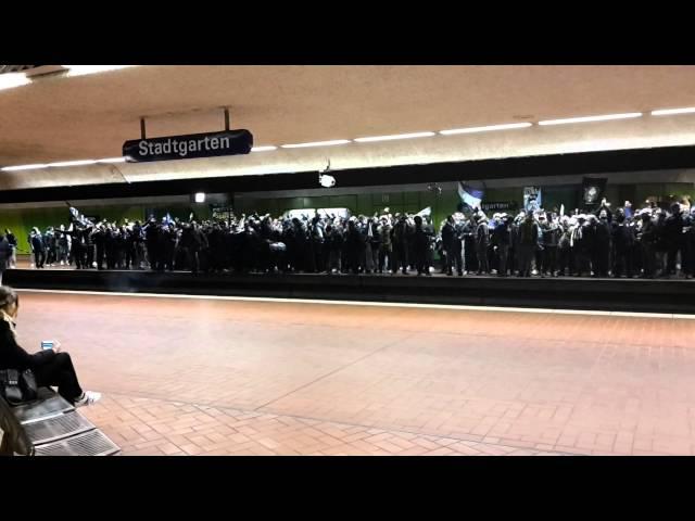 FC Porto Fans in Dortmund-Super Dragões em Dortmund