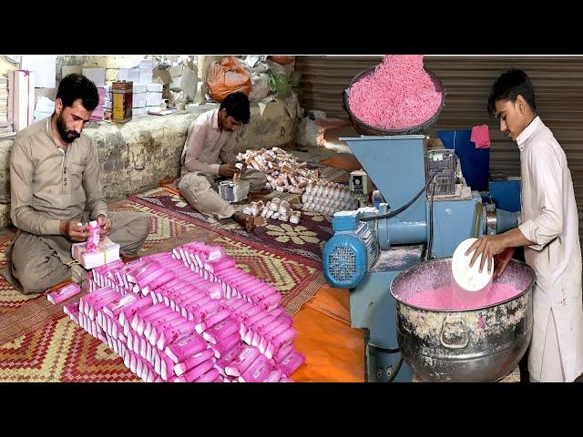 Mesmerizing SOAP Making Process in Factory | Amazing Complete Guide from Raw to Finish Soap