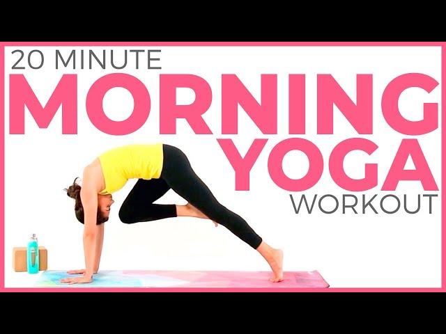 20 minute Morning Yoga Workout  Yoga for Weight Loss & Energy