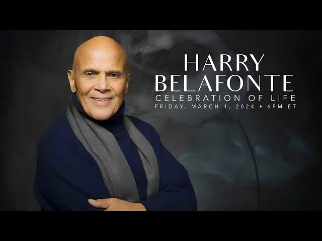Harry Belafonte Celebration of Life | Friday, March 1st, 2024