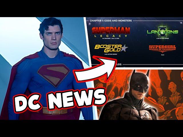 James Gunn Confirms DC Reboot Timeline, NEW Superman Look, Batman Part 2 Update & MORE DC News!