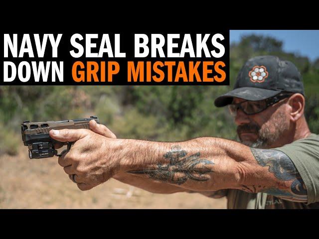 Navy SEAL "Coch" Talks About Common Pistol Grip Mistakes