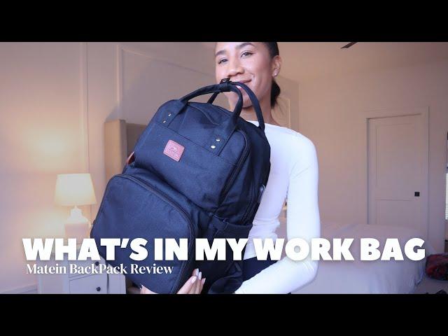 What's in my Work Bag | Matein Lunch Backpack Review