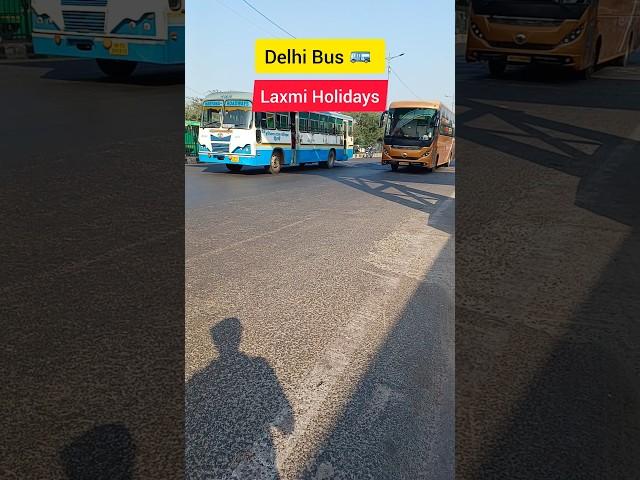 Laxmi Holidays Bus | Delhi Bus | Delhi valvo bus #delhi #volvo #volvobus #shorts #bus #manali