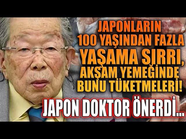 Japonların 100 Yaşından Fazla Yaşama Sırrı, Akşam Yemeğinde Bunu Tüketmeleri! Japon Doktor Önerdi...