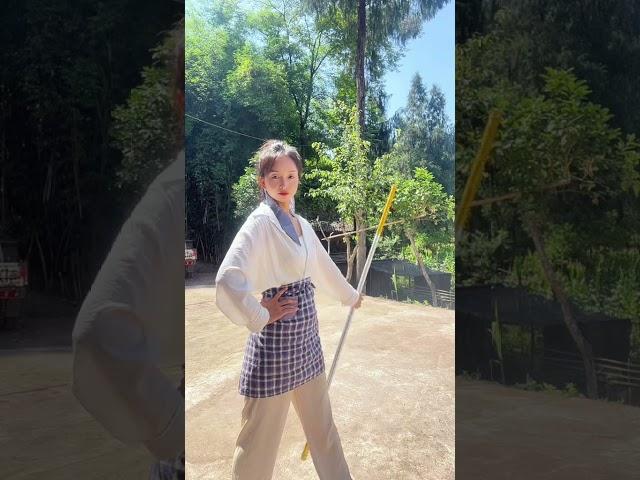 Kungfu china master 521/Hướng dẫn múa gậy#霞光腊月#kungfu #wing chun