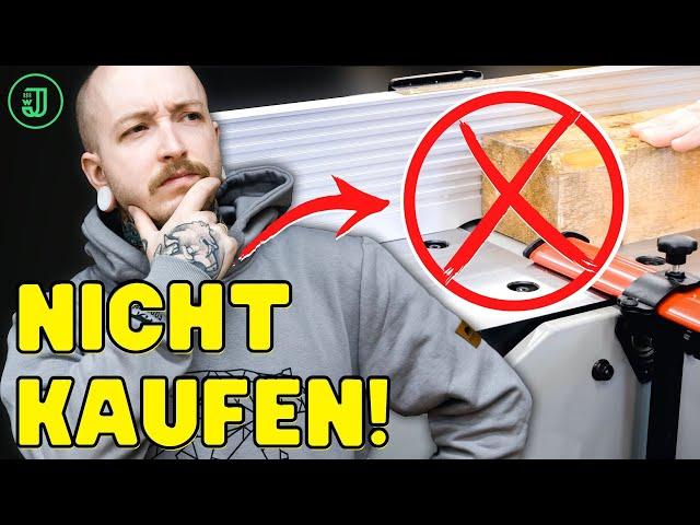 Kauf dir NIEMALS zuerst eine ABRICHTE für deine Werkstatt! | Jonas Winkler