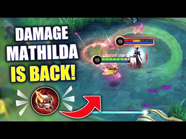 DAMAGE MATHILDA IS BACK WITH GLOWING WAND?