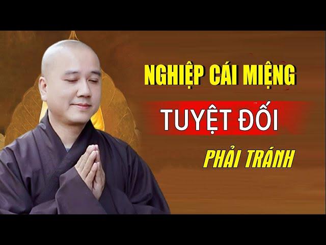 Nghe Phật Dạy Trong 3 Nghiệp Nên Tránh Bớt Khẩu Nghiệp - Thầy Thích Pháp Hòa