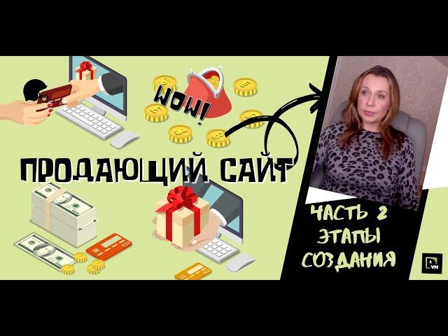 Шаги создания продающего сайта