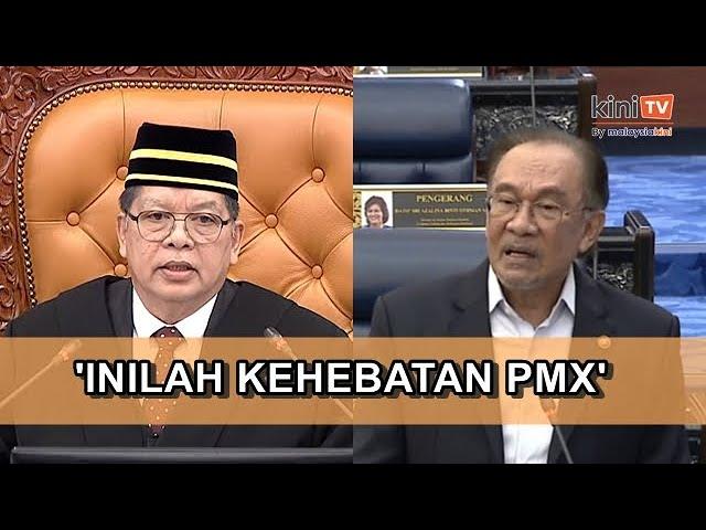 Bukti keberanian Anwar bebaskan Parlimen, inilah kehebatan PM - Speaker