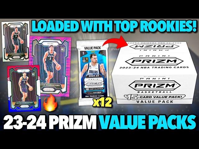 THE BEST VALUE IN PRIZM?!  2023-24 Panini Prizm Basketball Retail Value Cello Pack Box Review x2