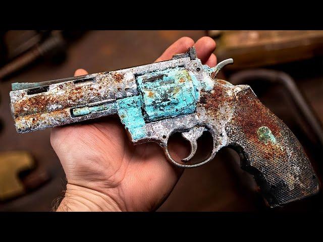 COLT Python .357 MAGNUM Gun Lighter Restoration
