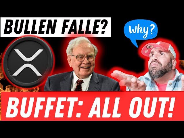 BUFFET GEHT ALL OUT! WARUM?? BULLENMARKT EINE FALLE? XRP RIPPLE CONNECTION!?