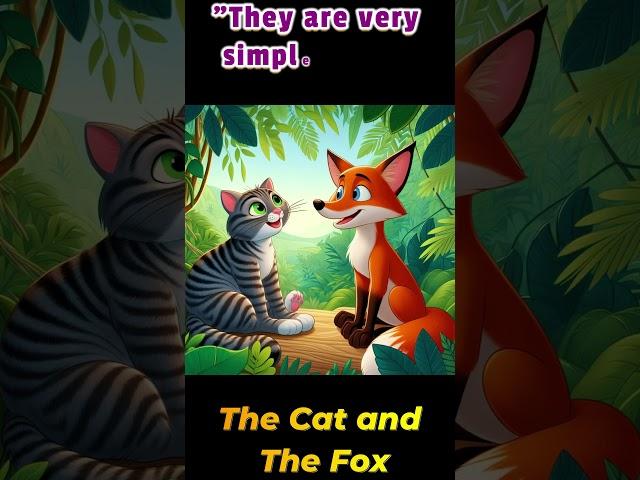 The Cat and The Fox - Moral Stories for Kids - Child Networks - #childnetworks - #moralstories