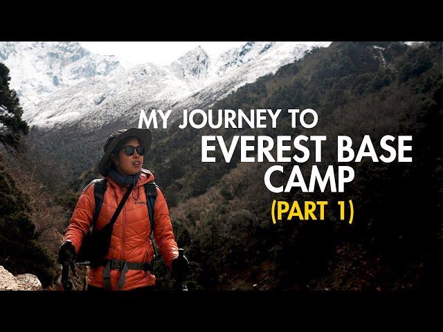 Hiking to Everest Base Camp in NEPAL - FIRST SNOW experience! (Part 1)