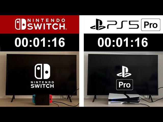 PS5 Pro vs Nintendo Switch - Loading Times