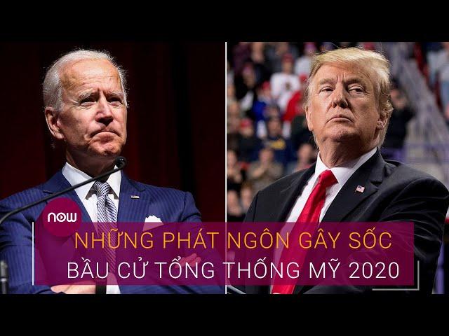 Bầu cử Tổng thống Mỹ 2020: Những phát ngôn gây sốc trong cuộc chiến giữa Trump Vs Biden | VTC Now