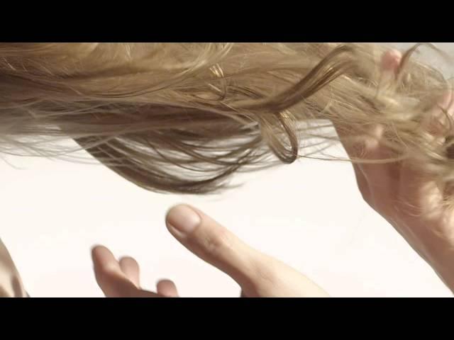 Hair Hands: Wind-whipped blonde flowing hair--you need to touch