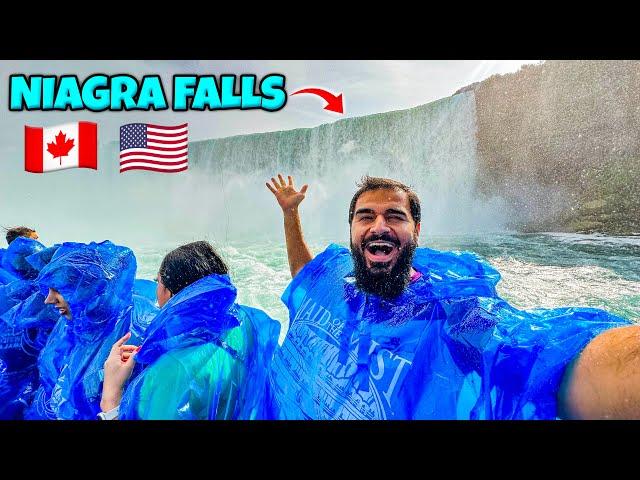 Road trip to Niagra falls  aisa water fall aj tak nahi dekha 