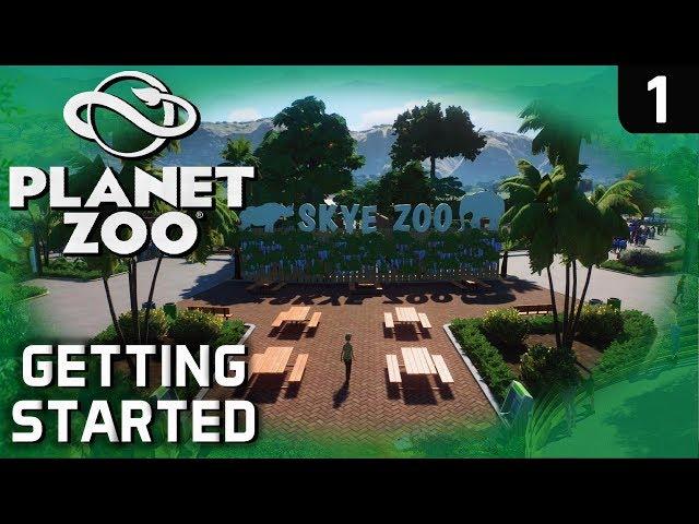 PLANET ZOO - Franchise Mode Gameplay - Ep 1 - GETTING STARTED!